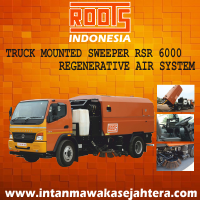 TRUCK MOUNTED SWEEPER RSR 6000 REGENERATIVE AIR SYSTEM