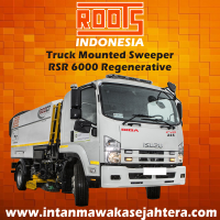 Truck Mounted Sweeper ROOTS RSR 6000 E-JD Regenerative Air System