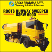 Airport Runway Sweeper ROOTS RSRW 6000