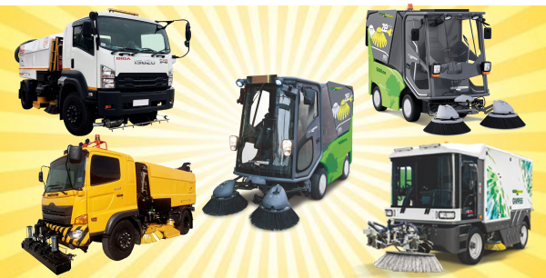 Road Sweeper | Compact Sweeper | Mobil Penyapu Jalan | Truck Mounted Sweeper